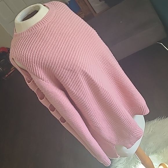 Teenbell pink sweater/ size L 💓 - Picture 4 of 6